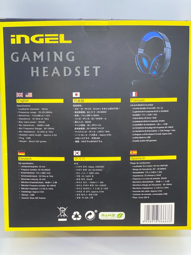 iNGEL in-968 headphone | Item no.:2199