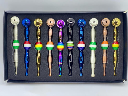 Metal Pipe Assorted Tray 10ct | Item No.: #397