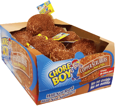 Chore Boy Copper Scrubbers | Item no.: 255