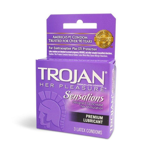 Trojan Her Pleasure Purple 6 ct. | Item No: 238