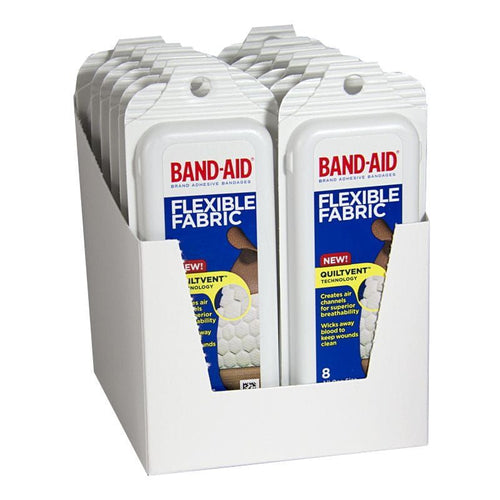 Band-Aid White Box J&J (8x12ct) | Item No.: 2496