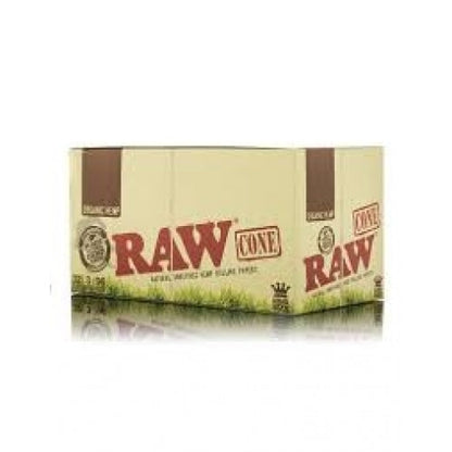 Raw Cone Organic Hemp King Size Naturally Slow Burn 3 | Item no.: 108