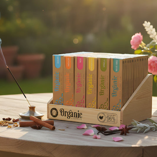 Organic Masala Incense Stick Display 15g (12x72ct)