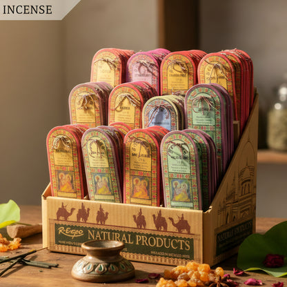 Song Of India Incense Stick 25g (144 Pack of 30 Sticks) Display