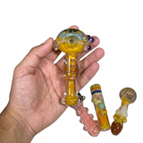 Glass Pipe Assorted Heavy Large 4" Inch 1ct | | Item No.: 2872