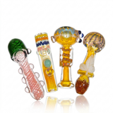 Glass Pipe Assorted Heavy Large 4" Inch 1ct | | Item No.: 2872