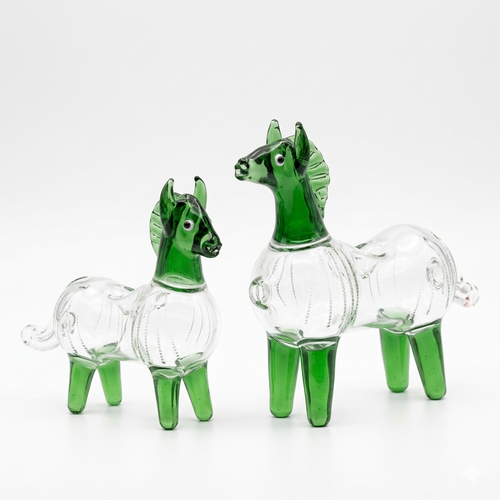 Glass Pipe Art Animal Horse | | Item No.: 2870