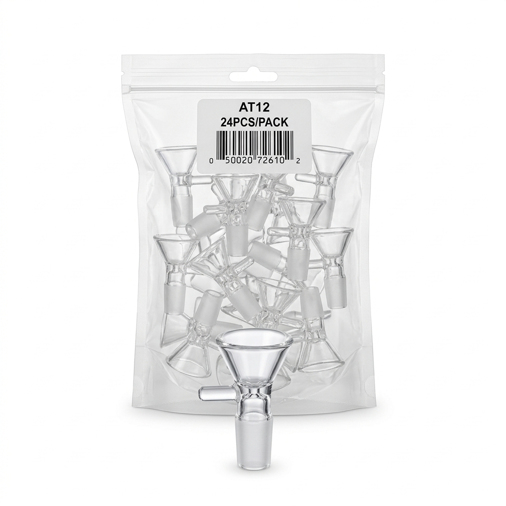 Glass Top Glass Funnel Bowl Pack 14mm & 18mm | Item no.: N/A