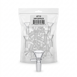 Glass Top Glass Funnel Bowl Pack 14mm & 18mm