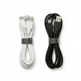 Braided USB-A to USB-C Charging Cable – 3 ft & 6 ft | Black or White | Item no.: 957