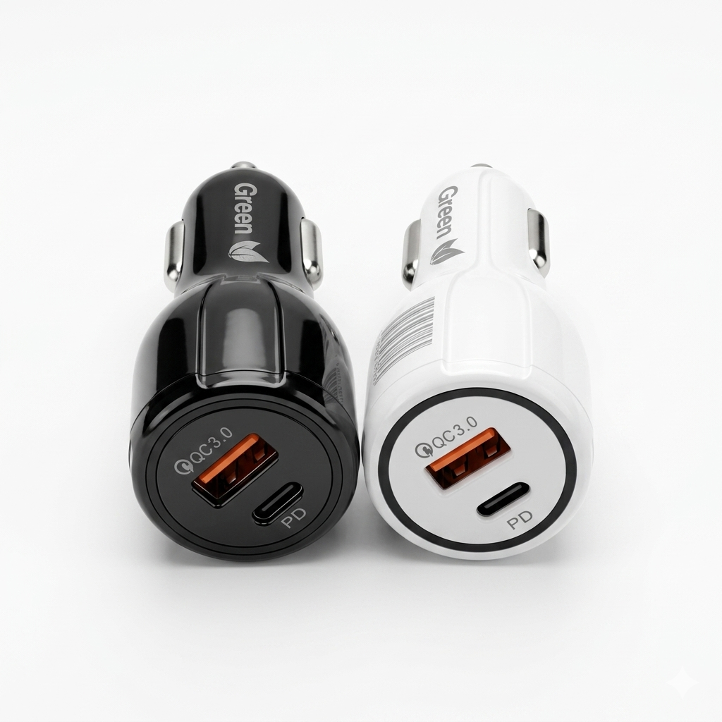 Car Charger 2pin 3.0 USB-C | Item no.: 511