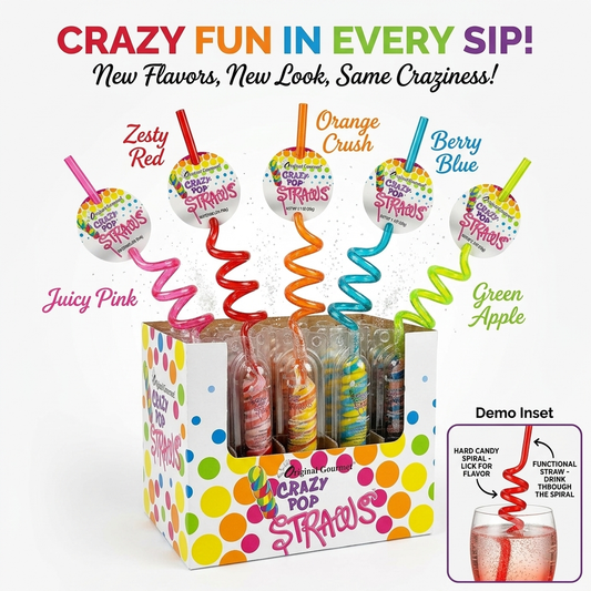 Candy Sweet N Sip Lollipop 20ct