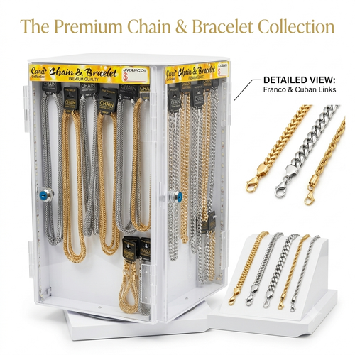 Jewelry 3 sides 96ct Display | Item no.: