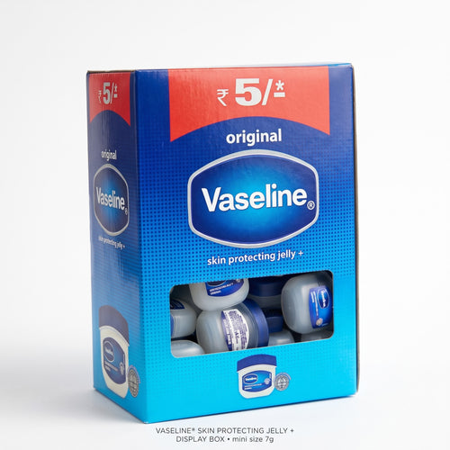 Vaseline Original Petroleum Pure Skin Jelly, 0.25 oz (7g), 48 bottles per pack | Item no.: 2621