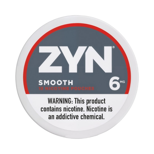 Zyn 6mg Smooth Nicotine Pouches 5pk