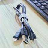USB-A to Lightning Charging & Data Cable for iPhone – 3 FT & 6 FT, Black or White| Item No.: 323