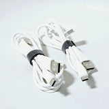 Braided USB-A to USB-C Charging Cable – 3 ft & 6 ft | Black or White | Item no.: 957