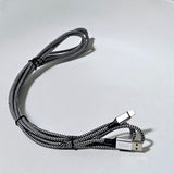 2-Pack 10 ft Braided USB-A to Lightning Charging Cables – Black & White | Item no.: 2029