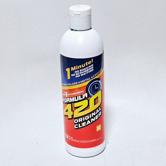 Formula 420 Glass Metal Ceramic Pipe Cleaner 12 Oz