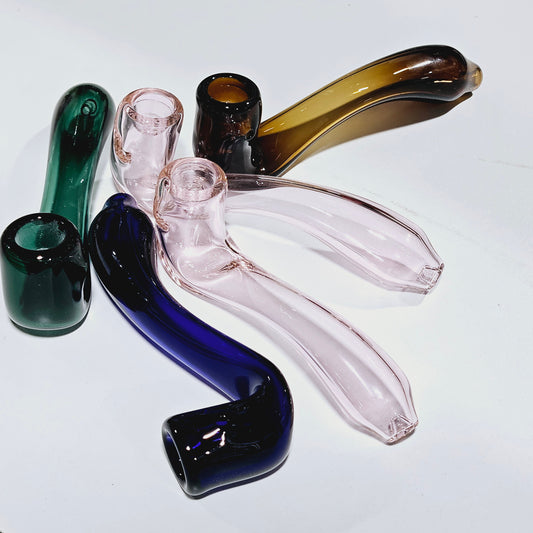 Glass bubbler Sherlock Grav Medium | Item No: 3254