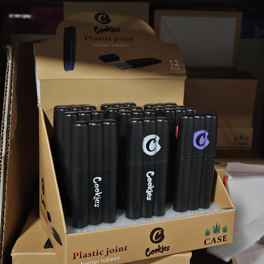 Cookies Plastic Joint Holder Tube 12ct |  3379