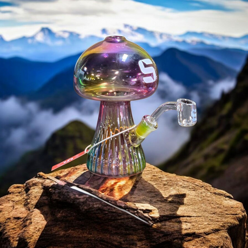 Small Glass Water Pipe 6'' | Item no.: 4001-M