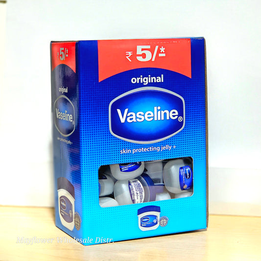 Vaseline Original Petroleum Pure Skin Jelly, 0.25 oz (7g), 48 bottles per pack | Item no.: 2621