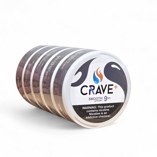 Crave 9mg Clear Non-Tobacco Nicotine Pouches 5ct