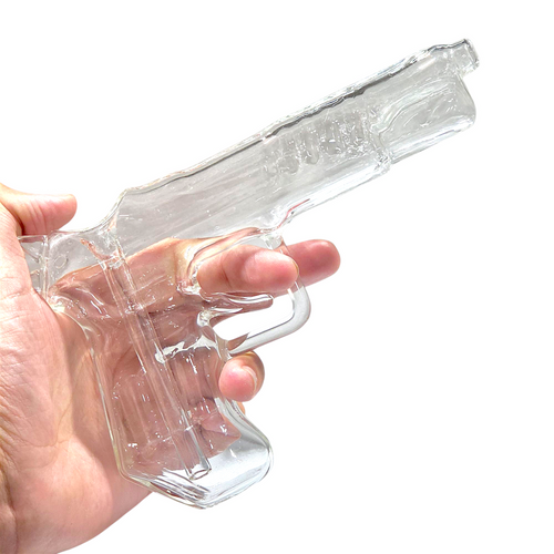 Glass Pipe Hand Size Gun | Item No.: 3227