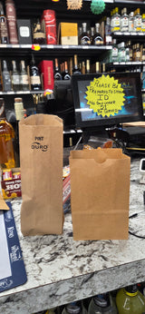 Kraft Paper Shopping Bags 500ct | Item No.: 8