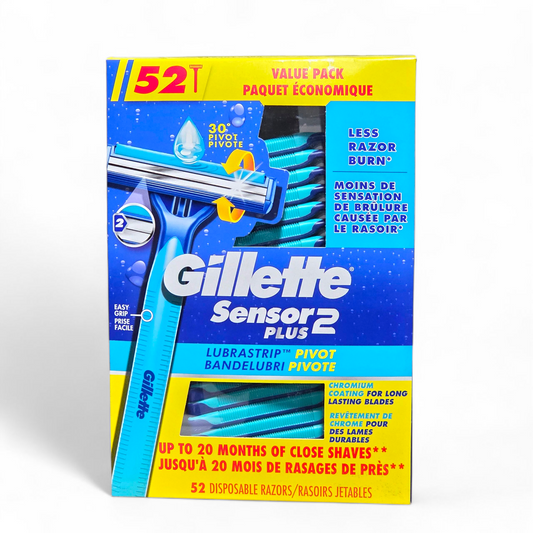 Gillette Disposable Razors 52 razor pack | Item no.: 1565-52