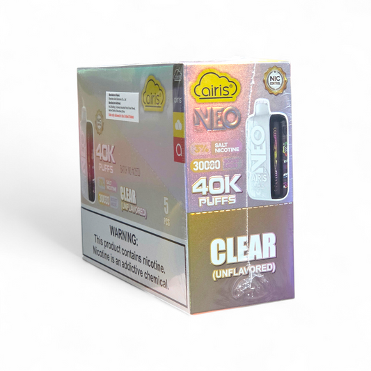 Airis Neo 40k Puffs Clear Box (5pk)