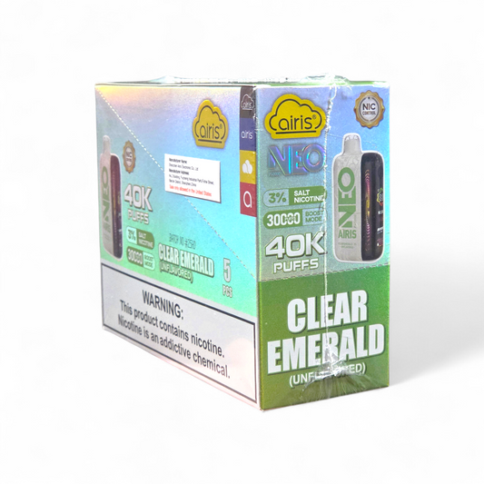 Airis Neo 40k Puffs Emreld Clear Box (5pk) (Copy)
