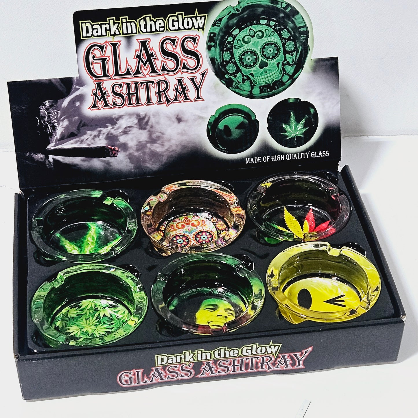 Glow In the Dark Ashtray | Item no.: 2446