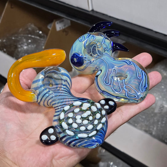 Glass Pipe Designer Horn |  Item No: 2871