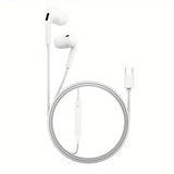 USB-C Wired In-Ear Earphones with Microphone & Volume Control – White | Item no.: 3450