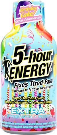 5-Hour Energy Renegade Birthday Cake 12ct
