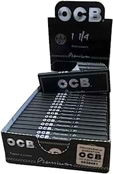 OCB Premium Rolling Papers 1 1/4 - 24 pc | Item No: 197