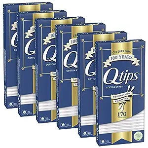 Q-Tips Cotton Swabs, 170 Count, 6-Pack | Item no.: 213