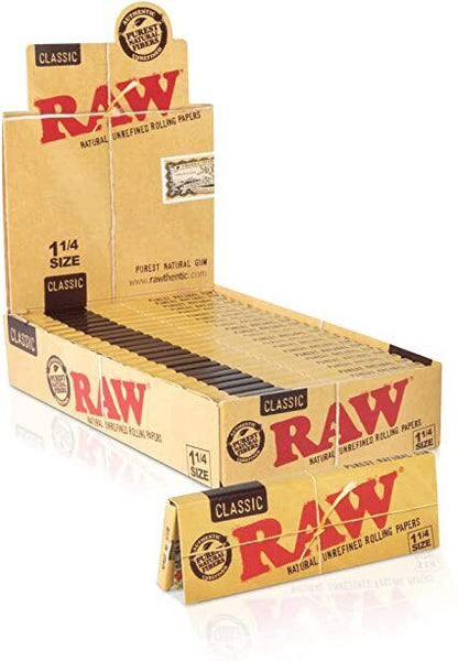 Raw Classic 1 1/4 24 ct | Item No: 90