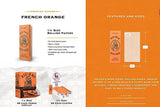 Zig Zag Paper (Orange) 1 1 /4 Rolling Paper 24 booklets | Item no.: 81