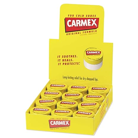 Carmex Moisturizing Lip Balm Original, 0.25 oz (12 count pack) | Item no.: 294