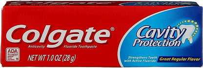 Colgate Cavity Protection Toothpaste Regular Flavor - 1 oz, 2.5 oz, 8 oz| Item no.: 835, 290, 199