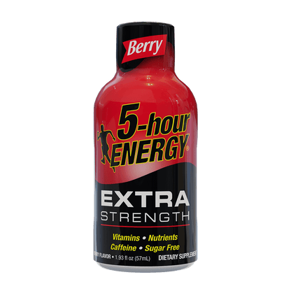 5 Hour Extra Strength Energy Shots- Berry (12 per pack) | Item no.: 273