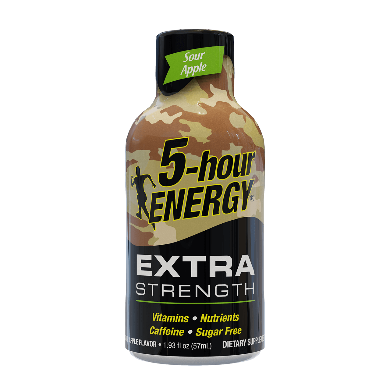 5 Hour Extra Strength Energy Shots- Sour Apple (12 per pack) | Item no.: 263