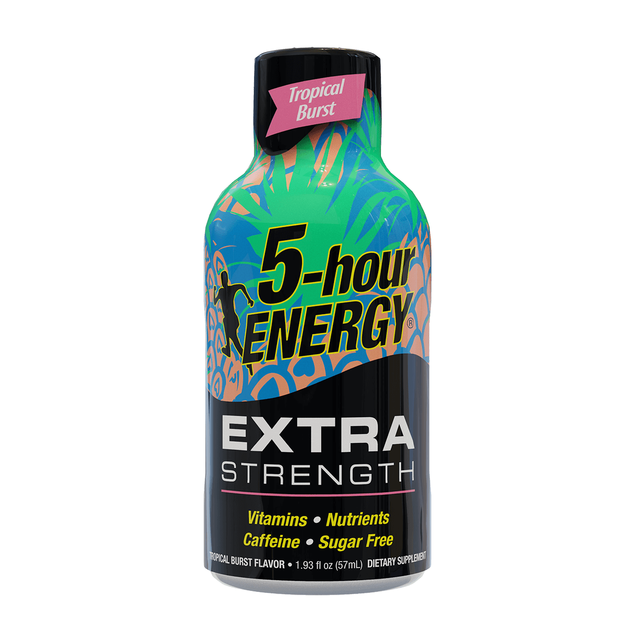 5 Hour Extra Strength Energy Shots- Tropical Burst (12 per pack) | Item no.: 2120