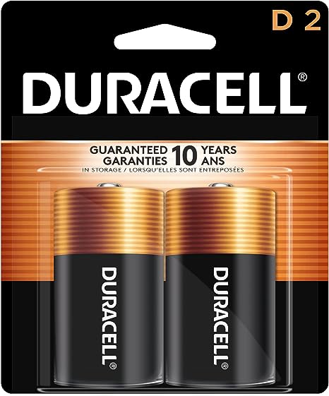 Duracell Battery D2 USA 1/6ct. | Item No: 47