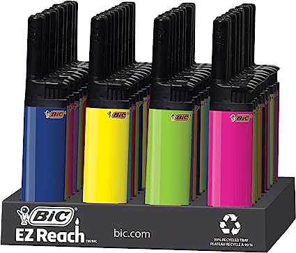 Bic Lighter EZ Reach with Extended Wand for Grills and Firepits (1.45-inch) 50 Count | Item no. 3236