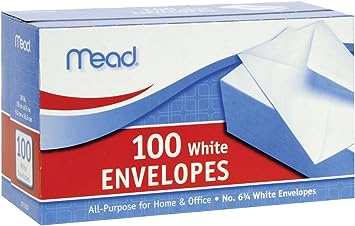 Mead Business 100 White Envelope | Item No: 335