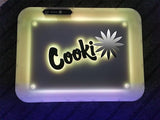LED Plastic Rolling Tray 7 Changeable Med 1ct. | Item No.: 2334